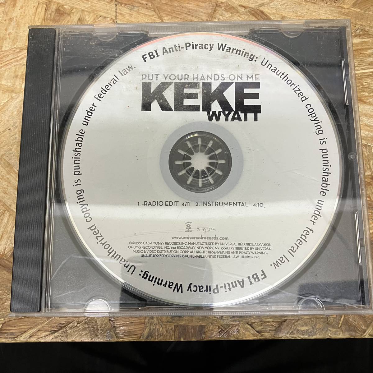 ● hiphop,r&b keke wyatt - put your hands on me ins