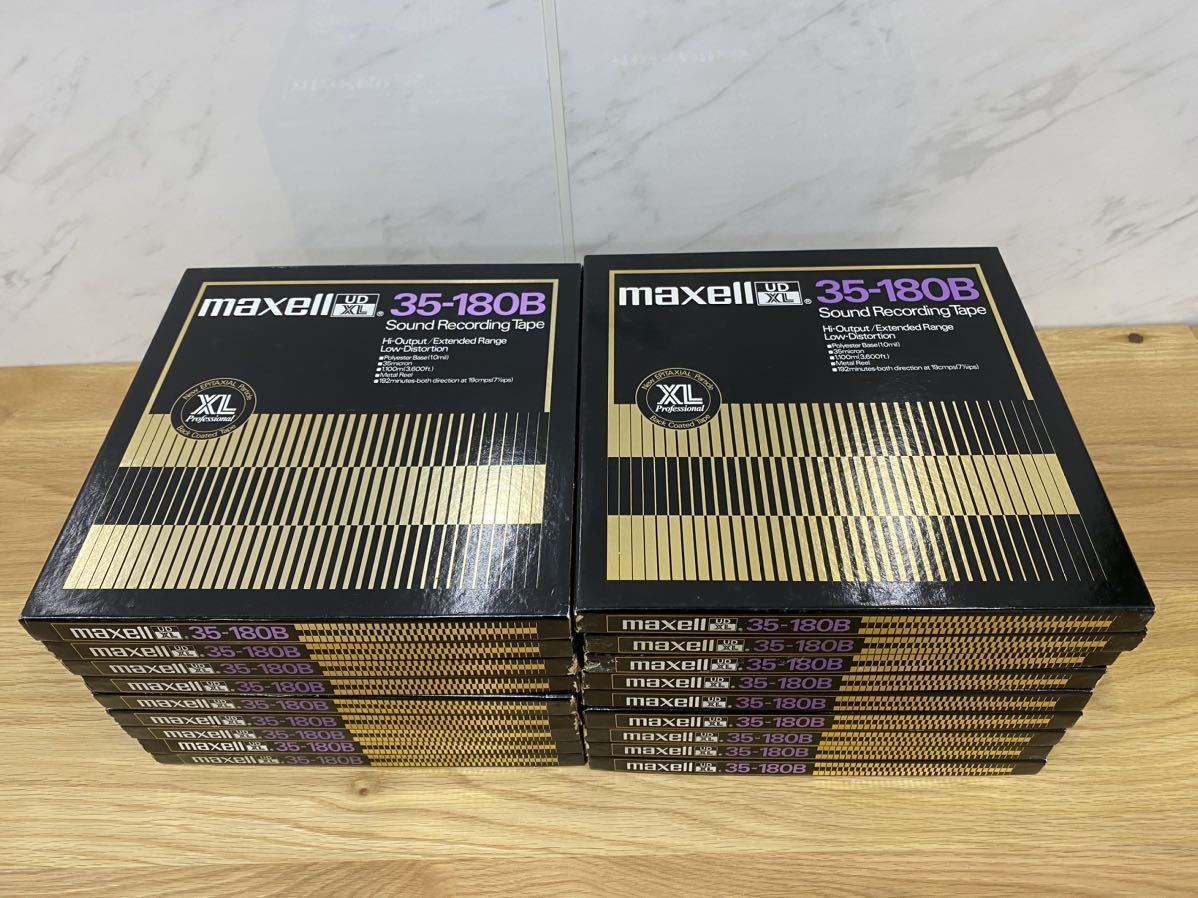 maxell - maxellオープンリールテープ10号 XLⅠ 35-180B（管理番号01